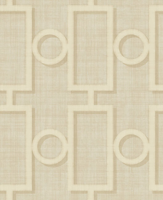 Tan and Off-White