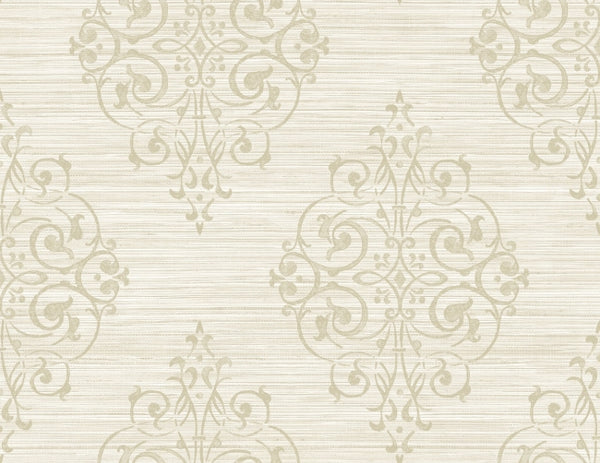 warm-neutrals-beiges_medallion-on-grasscloth-residential