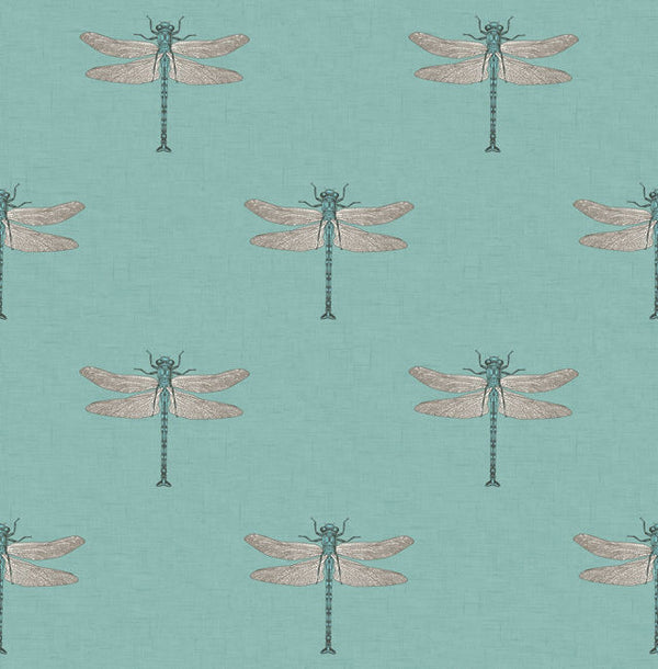 Teal, Orange, Metallic Silver, and Black