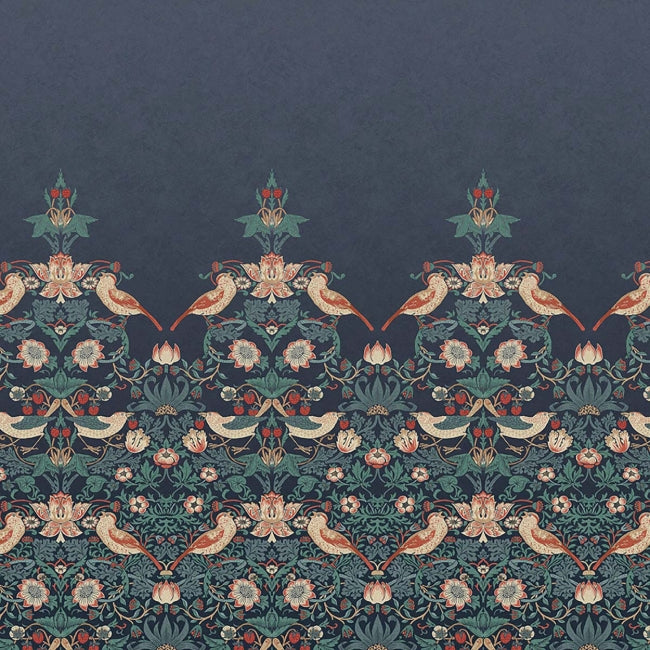 navy_william-morris-strawberry-thief-mural