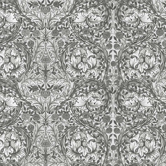 grey_william-morris-african-marigold-mural