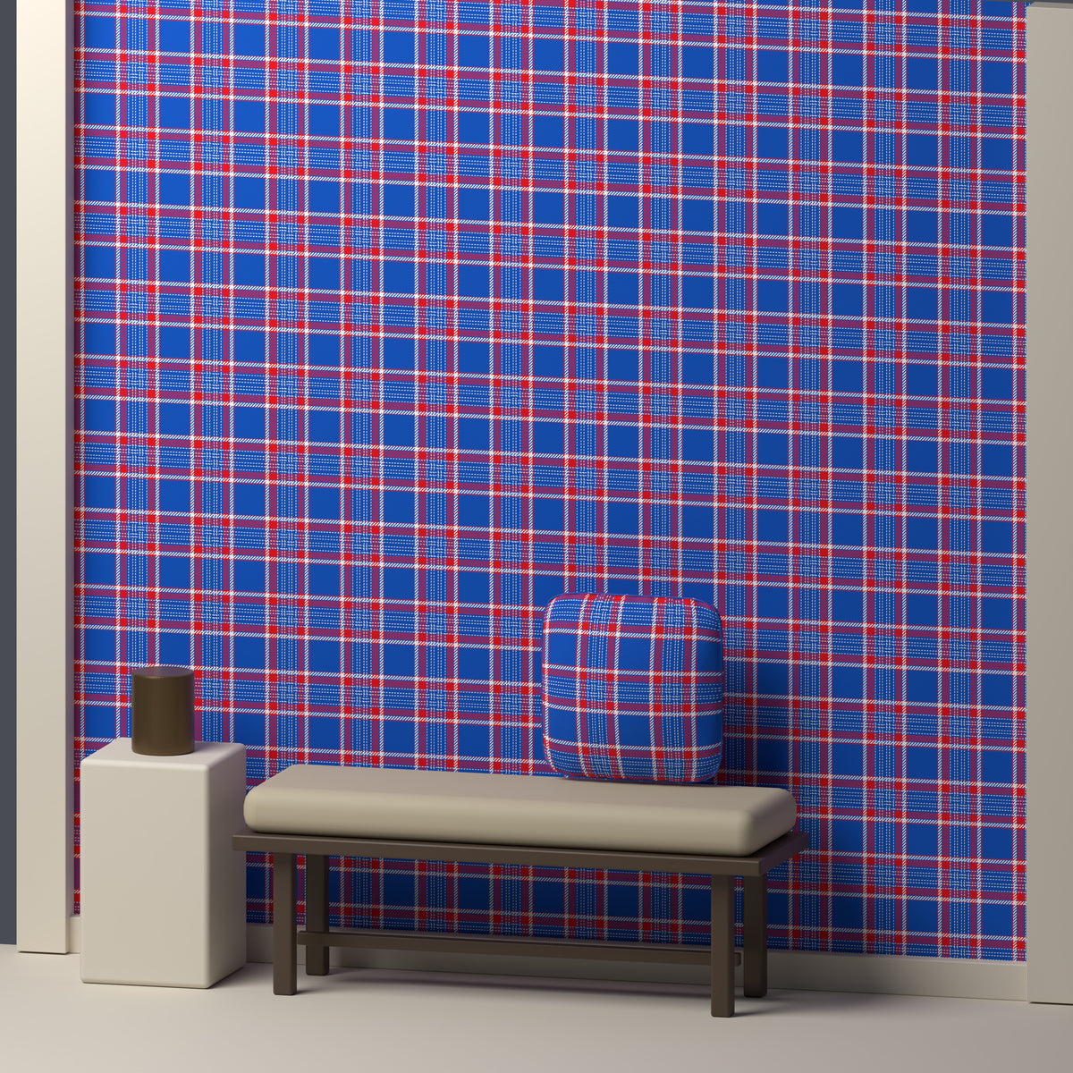 Blue, Crimson & White — Heritage — In a room