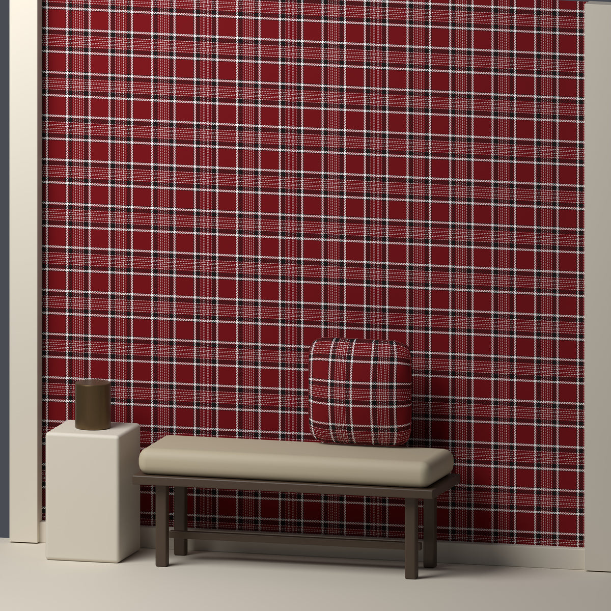Garnet, Near Black & White — Heritage — In a room