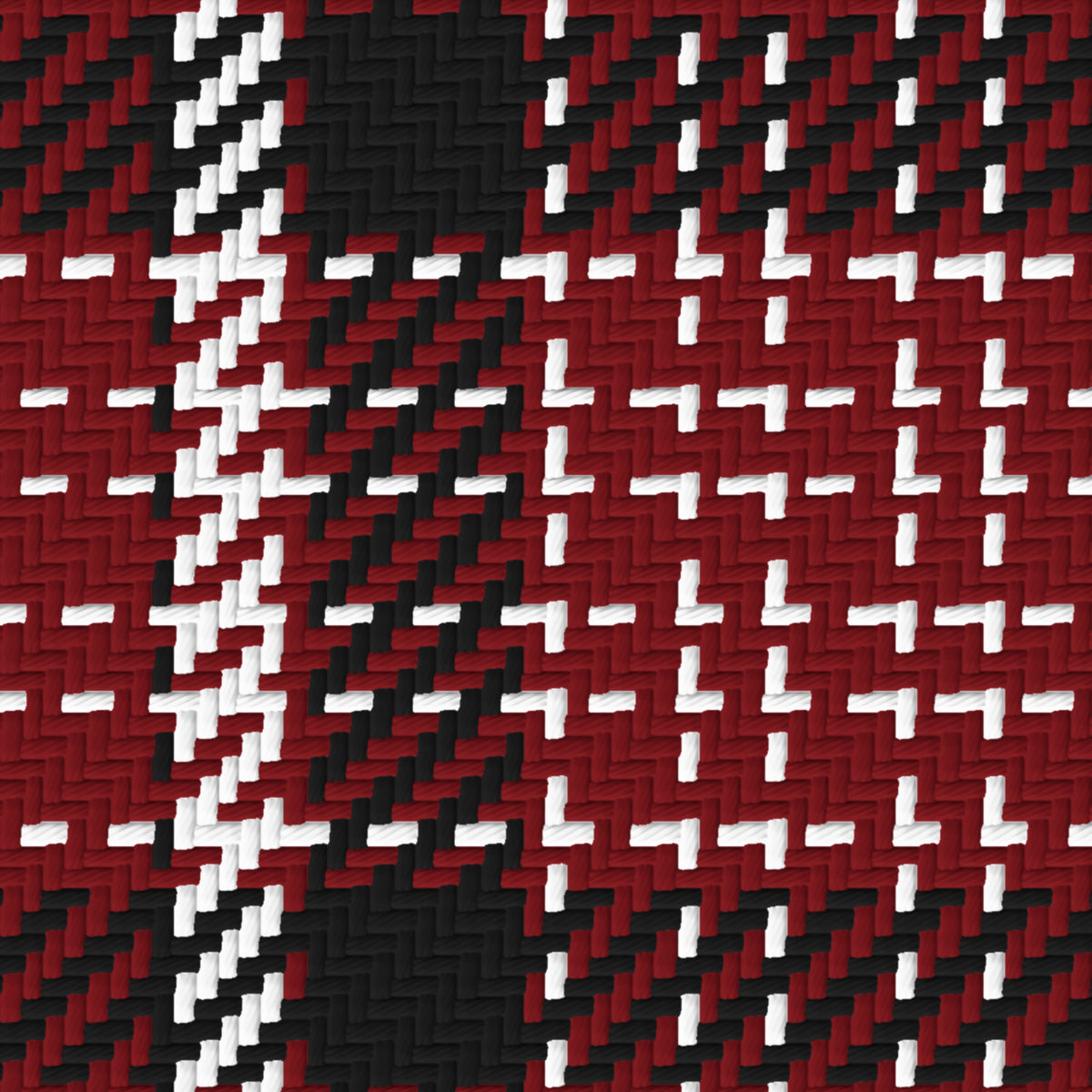 Garnet, Near Black & White — Heritage — Pattern detail