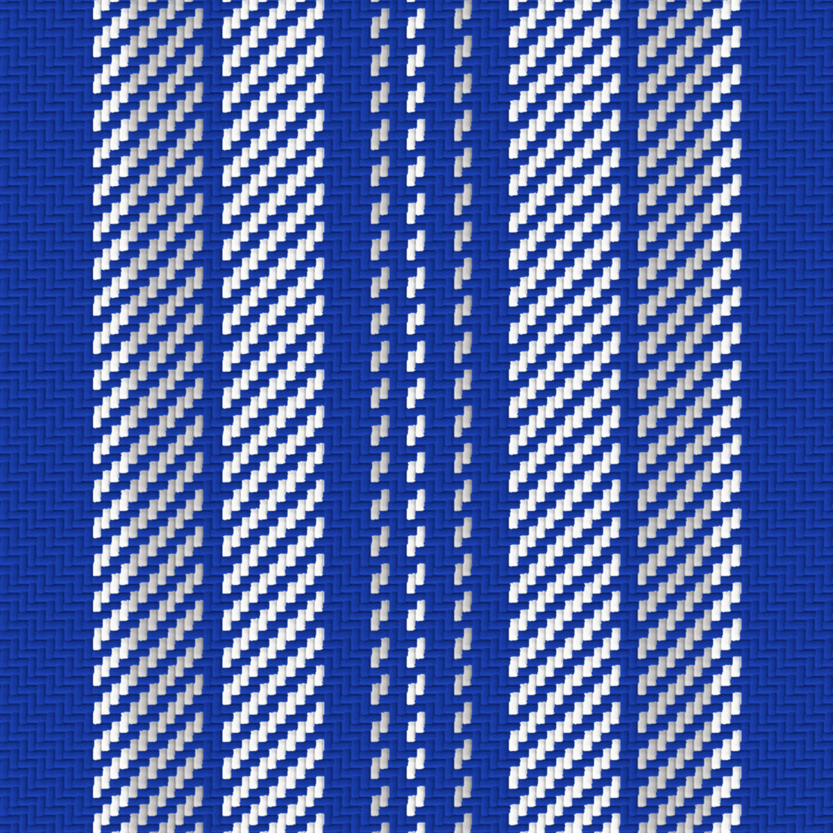 Royal Blue, White & Light Gray — Ashbourne — Pattern detail