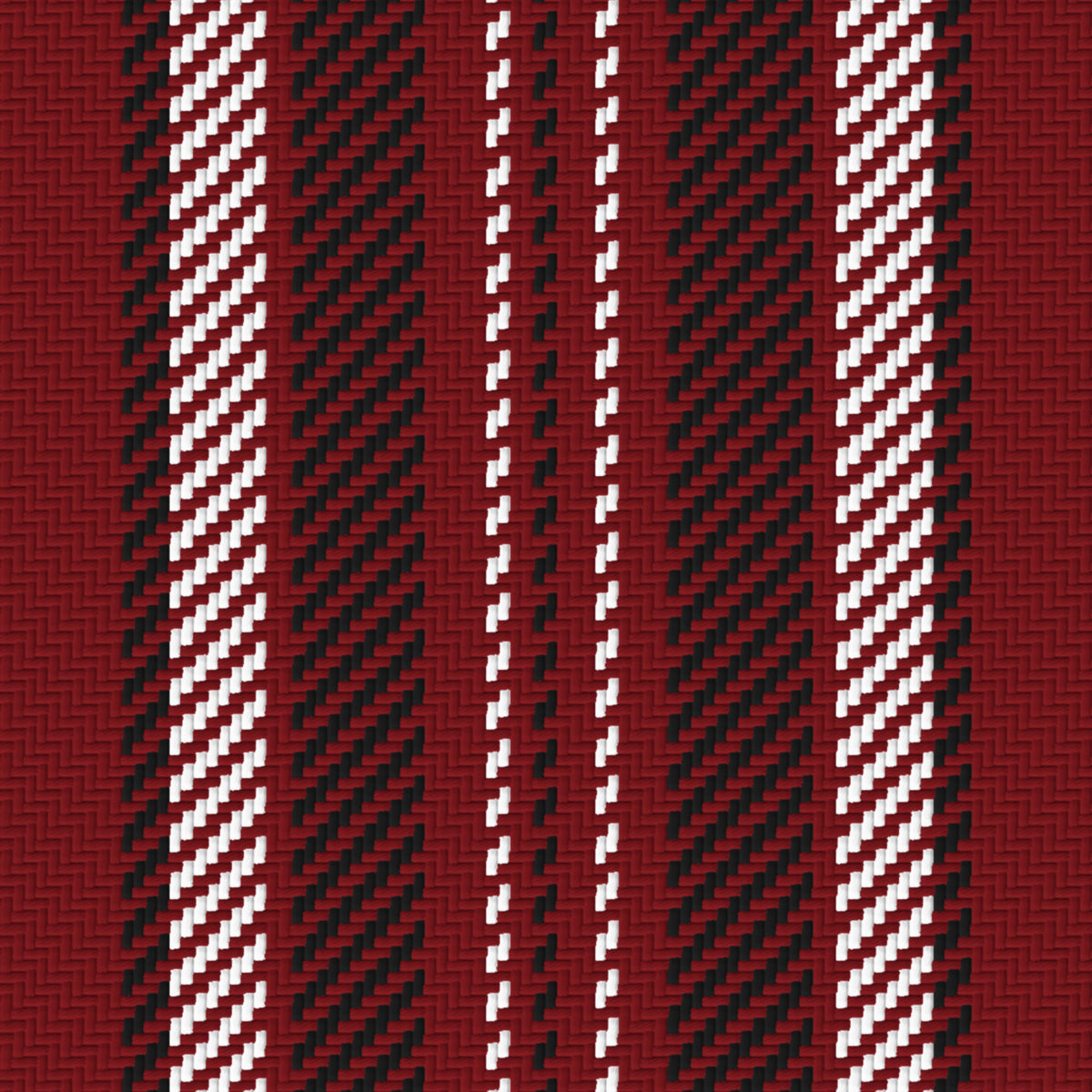 Garnet, Near Black & White — Ashbourne — Pattern detail