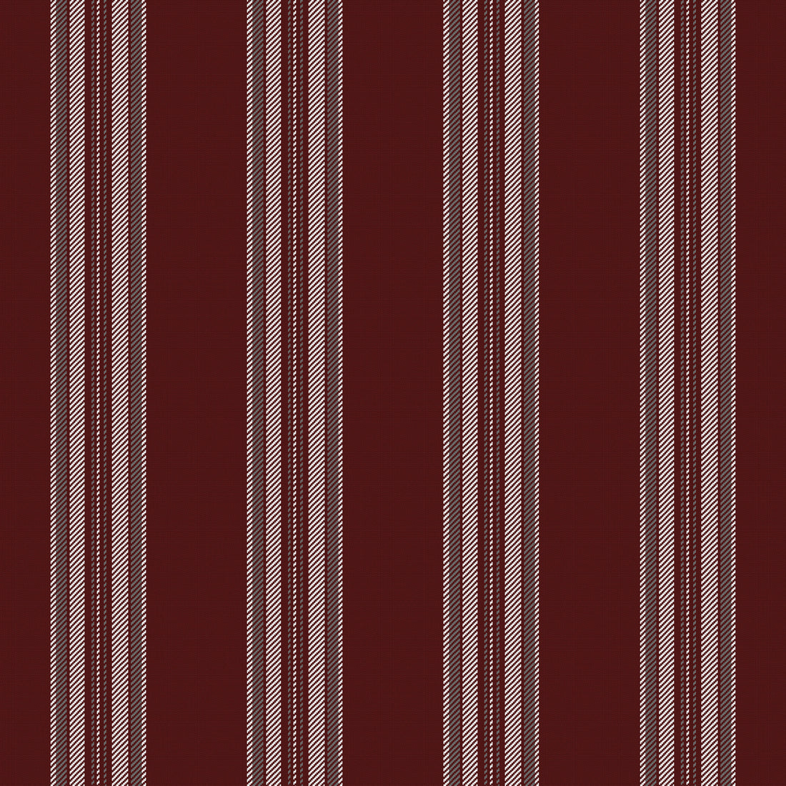 Deep Maroon, White & Gray — Ashbourne — Full pattern