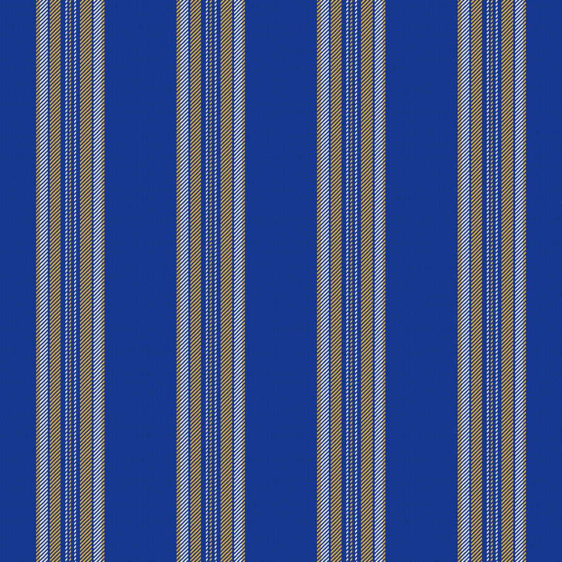 Royal Blue, Golden Yellow & White — Ashbourne — Full pattern