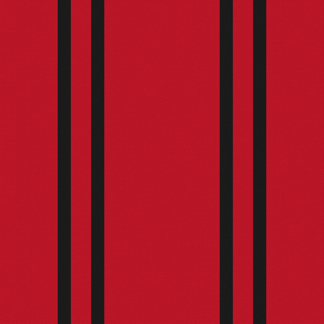 Deep Red, Near Black & White · Palette 015 — Double Track — Full pattern