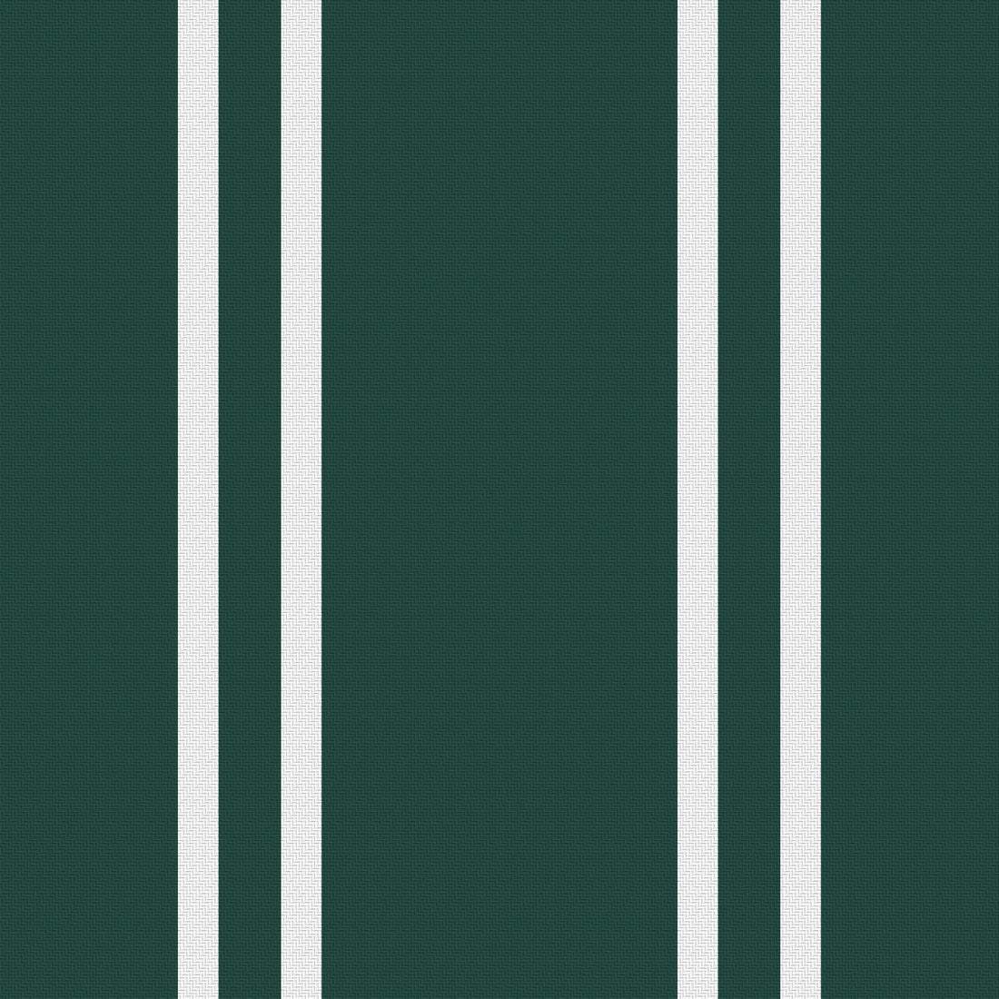 Deep Green, White & Silver Gray — Double Track — Full pattern