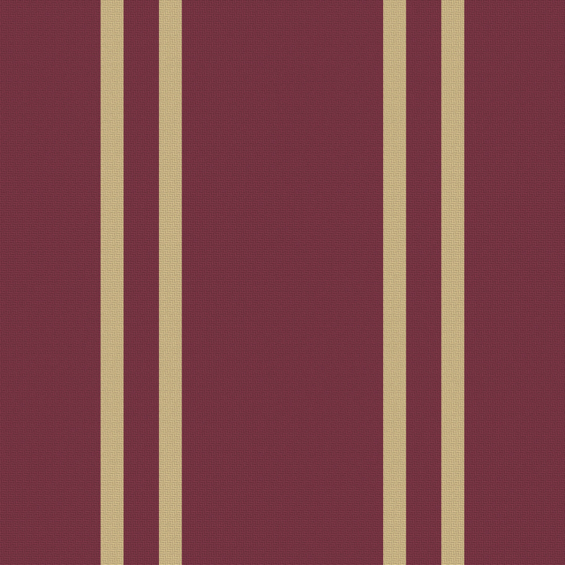 Garnet, Champagne Gold & White — Double Track — Full pattern