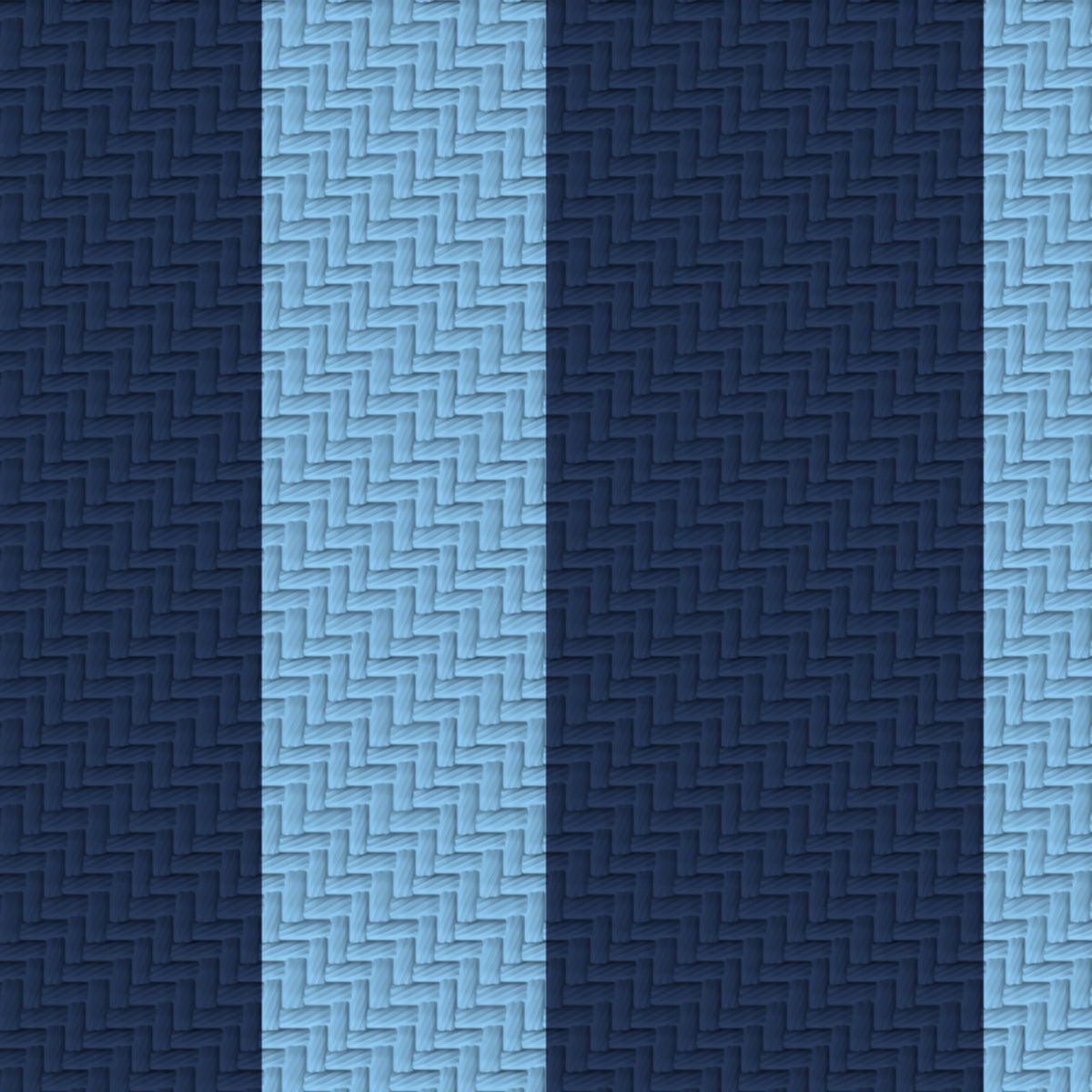 Navy, Powder Blue & White — Double Track — Pattern detail