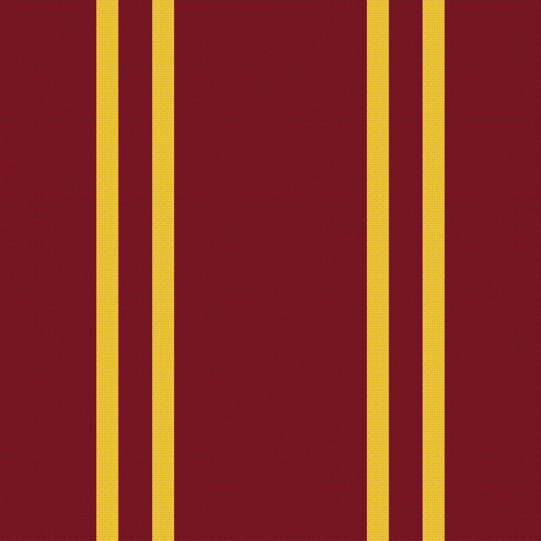 Maroon, Gold & White · Palette 057 — Double Track — Full pattern