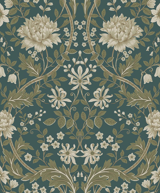 peacock_honeysuckle-floral-ogee
