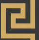 Black and Metallic Gold