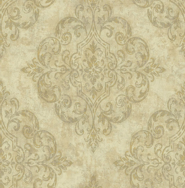 Metallic Gold and Off-White