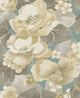 Metallic Gold, Teal, and Greige