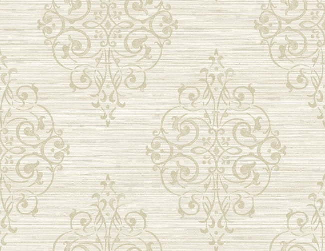 warm-neutrals-beiges_medallion-on-grasscloth-residential