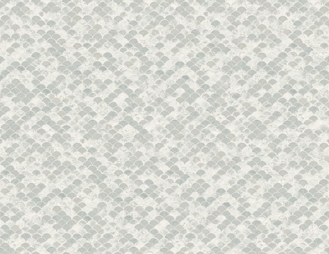 Contemporary Fish Scale in Cool Neutrals