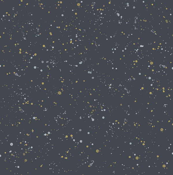 Midnight Blue and Metallic Gold