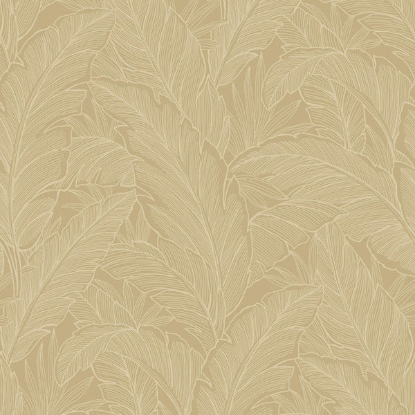 old-gold_deco-banana-leaf