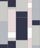 Indigo & Metallic Silver