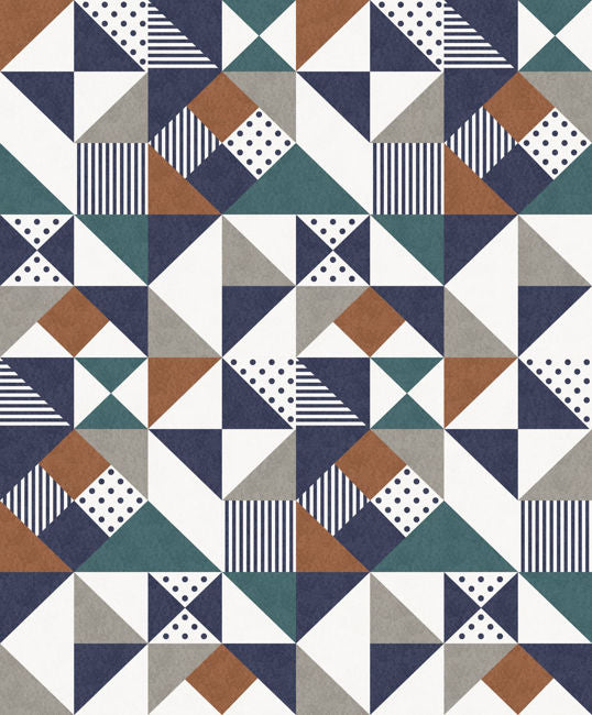 indigo-burnt-orange_lozenge-geometric
