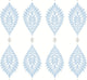 Carolina Blue and Eggshell
