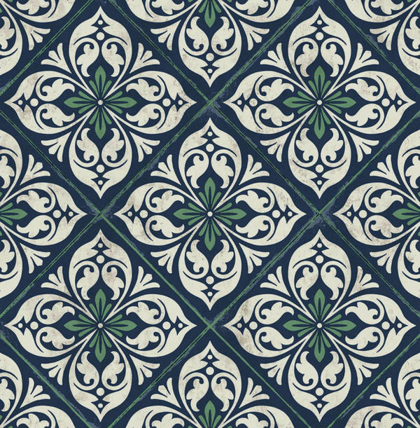 Midnight Blue and Spearmint