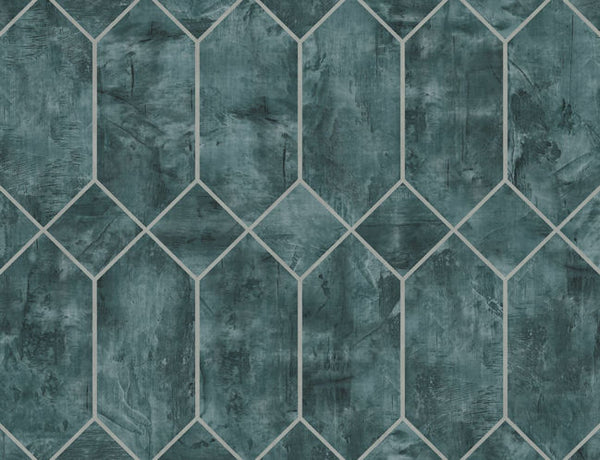 Emerald and Metallic Silver