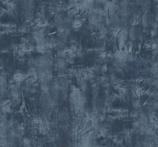 Rustic Stucco Faux in Denim Blue