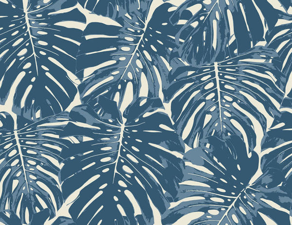 Prussian Blue and White