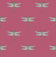 Rose Pink, Green, Metallic Silver, and Black