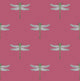 Rose Pink, Green, Metallic Silver, and Black