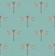 Teal, Orange, Metallic Silver, and Black