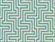 Sea Green and White