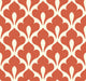Portland Orange and Off-White