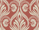 Scarlet Red and Off-White