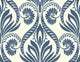 Navy Blue and White