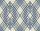 Prussia Blue and Off-White