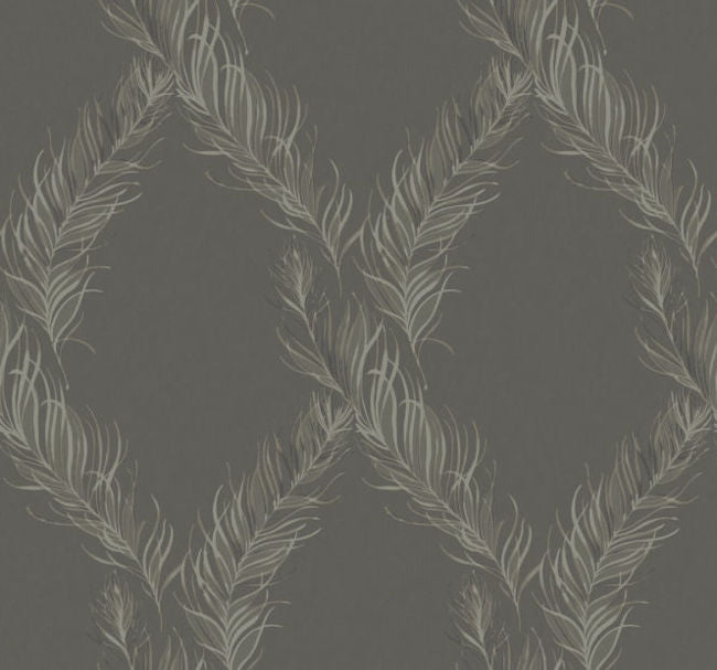 Feather Diamond in Metallic Gauntlet Gray
