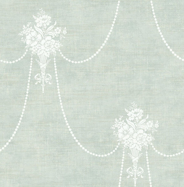 Metallic Champagne and Sky Blue