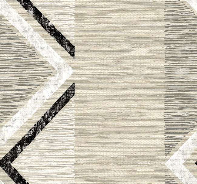 Beswick Chevron in Birch Bark