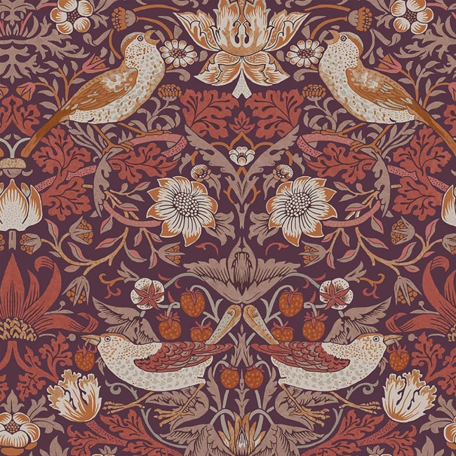 William Morris Strawberry Thief in Color 01