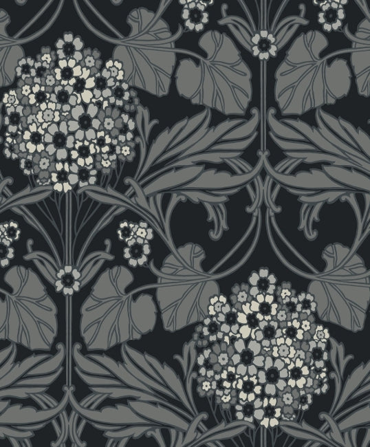 ebony-charcoal_floral-hydrangea