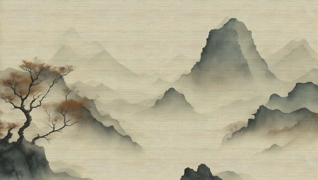 Voyage Japan Mountain Mural in Each