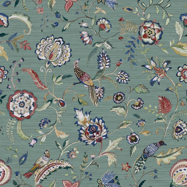 Moonbloom Grasscloth in Double Roll