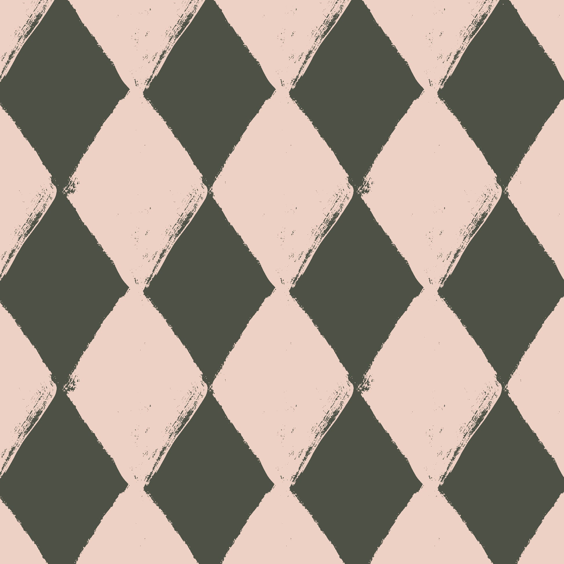 blush_Angular Allure wallpaper in Blush colorway