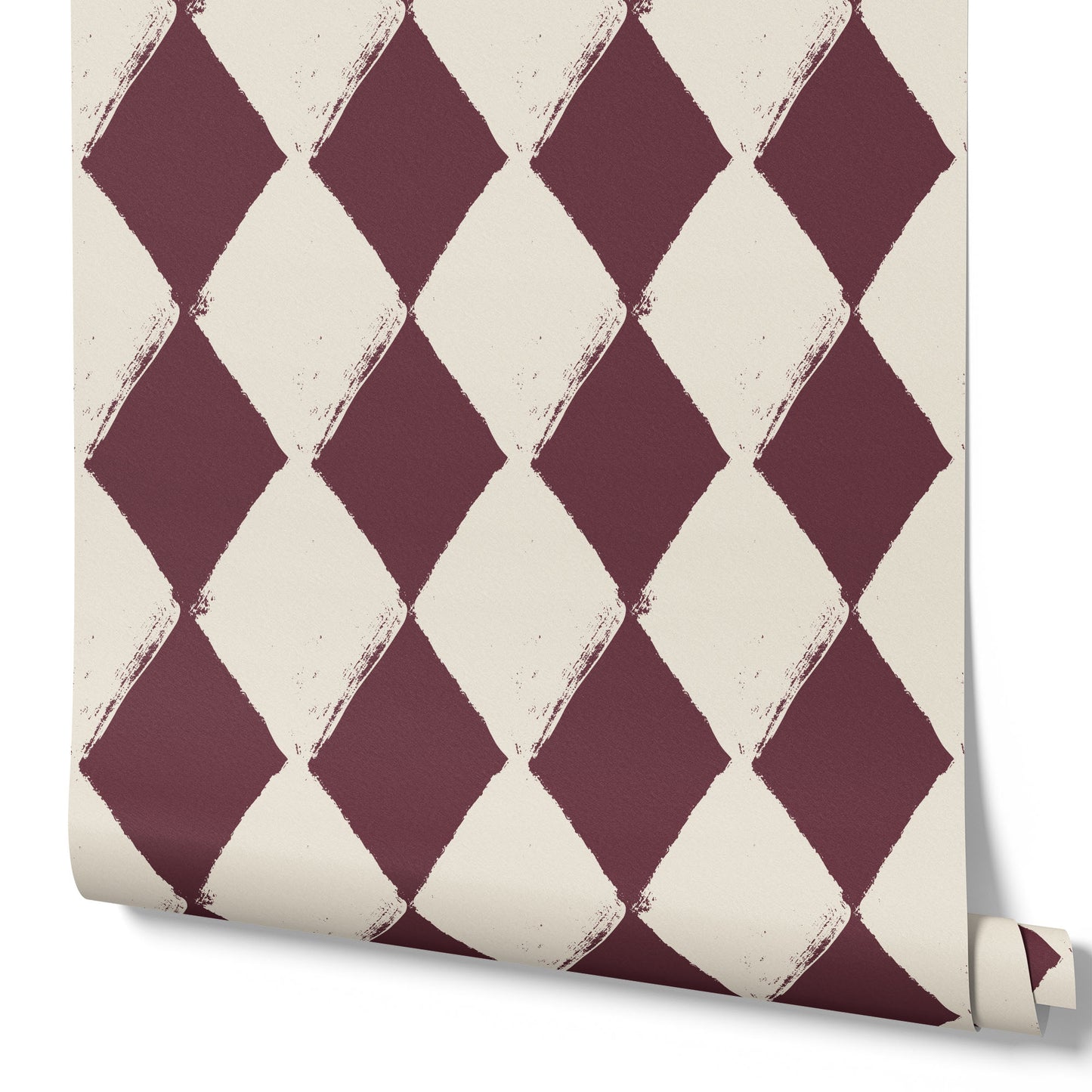ivory_Angular Allure wallpaper in Ivory colorway