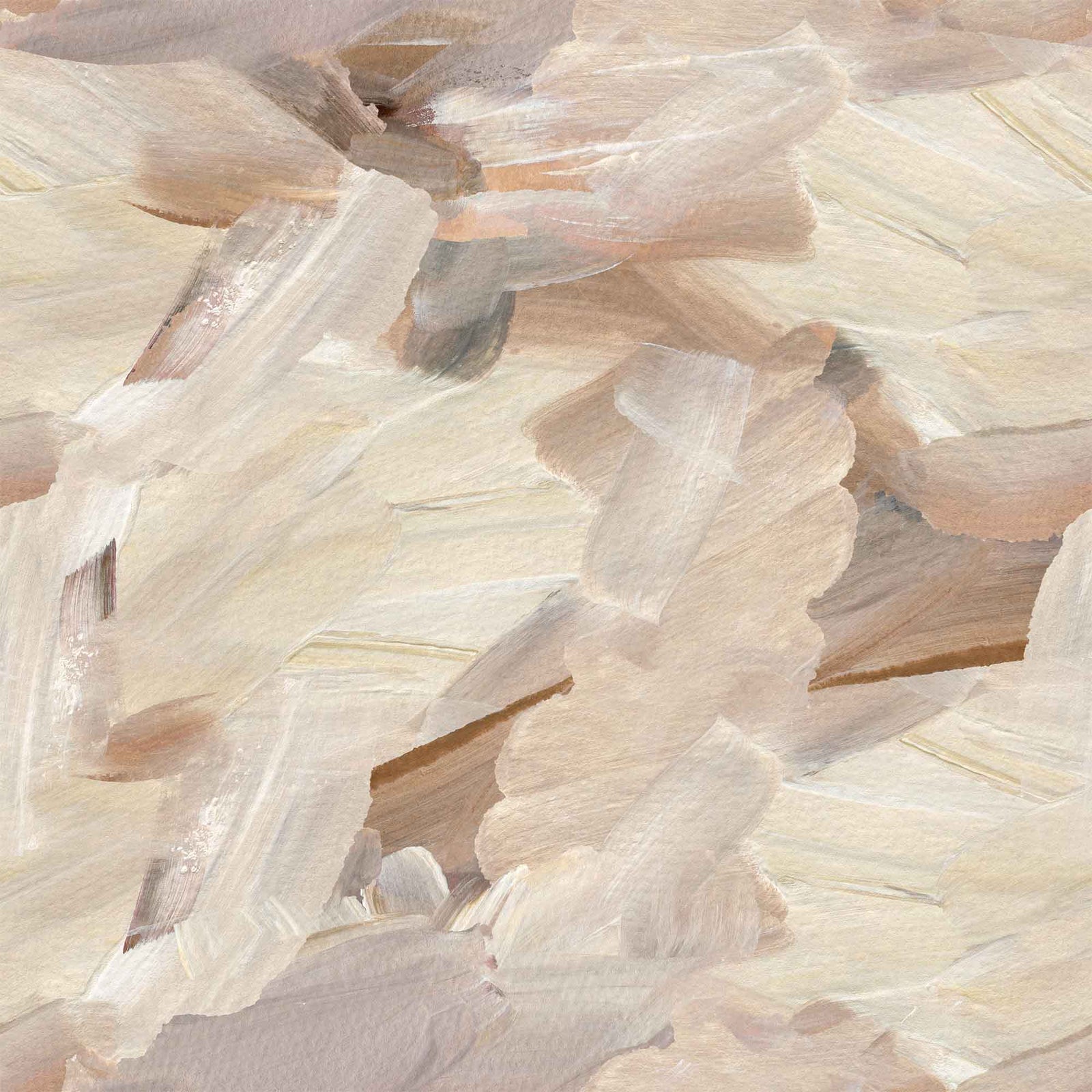 neutral_wallpaper with a beige and white abstract brushstroke pattern.